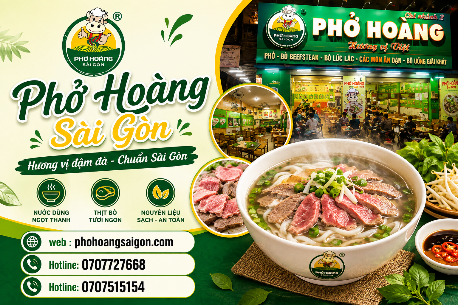 Quán phở ngon Quận 7