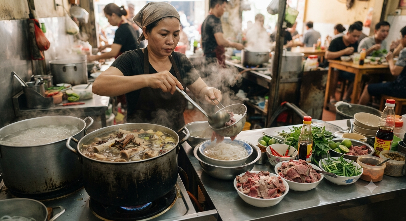Phương pháp chế biến và kỹ thuật kết hợp nguyên liệu
